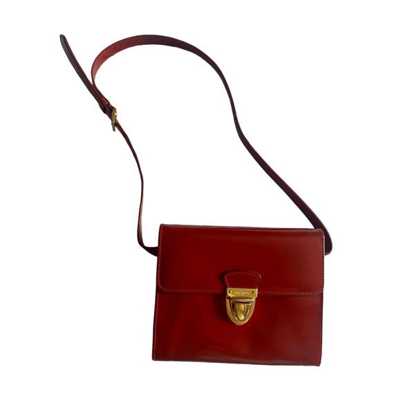RARE Prada Vintage red waist bag - Picture 1 of 10